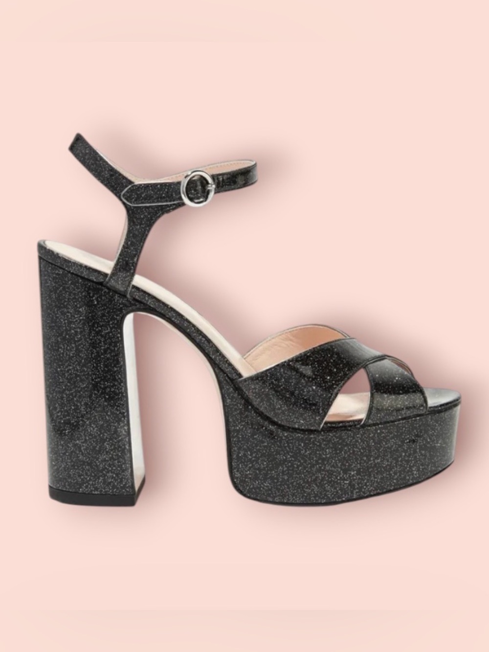 MARC JACOBS Glitter Lust Platform Heels